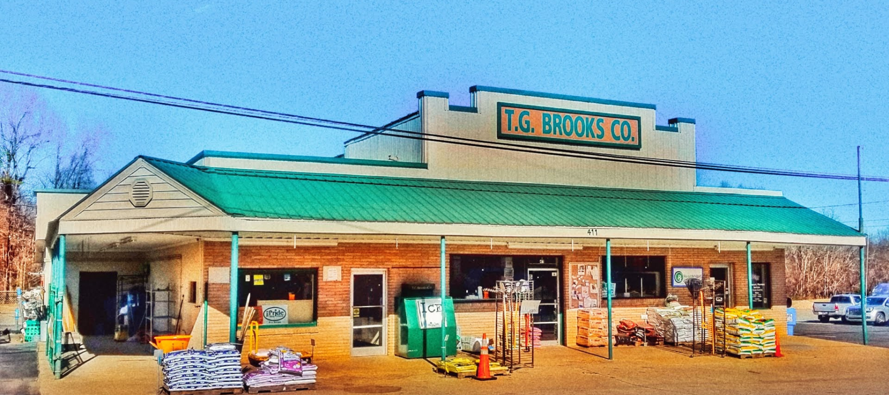 TG Brooks Supply Co. store front